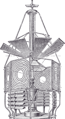 Lighthouse technology illustration